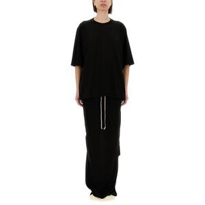 DRKSHDW Oversized Cotton Jersey T-Shirt Women BLACK T-Shirts & Tops